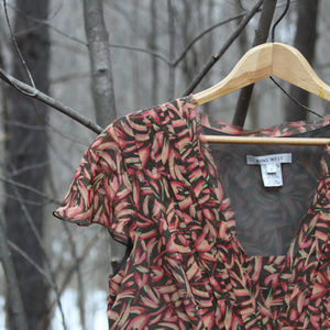 Short sleeve blouse - 100% Silk